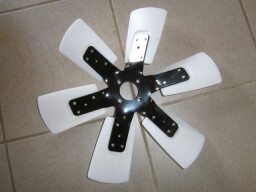 Větrák chladiče - vrtule