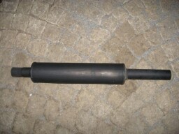 Tlumič výfuku černý lak 