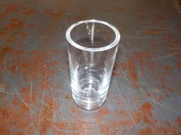 Skleněná jímka čističe paliva