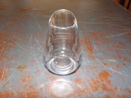 Skleněná jímka čističe paliva