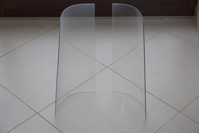 Zadní rohové plexi okno (pár) levé a pravé