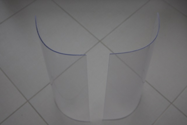 Zadní rohové plexi okno (pár) levé a pravé