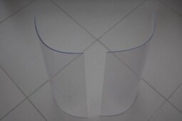 Zadní rohové plexi okno (pár) levé a pravé