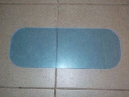 Přední plexi okno průhledu