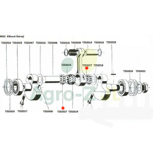 Váleček 6,5x9 mm pro TZ4K-10