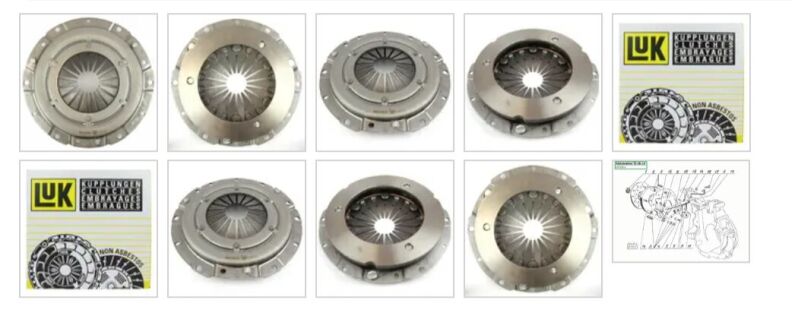 Víko spojky s centrální pruž. prům.190 / Přítlačný kotouč 