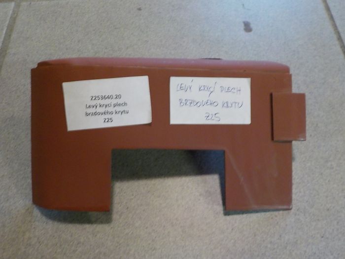 Krycí plech levého krytu