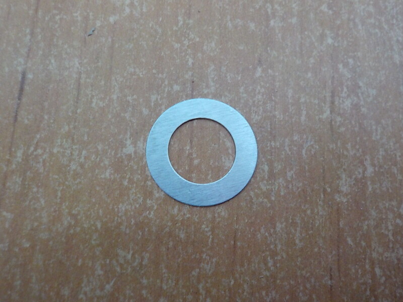 Podložka pouzdra a trysky vstřikovače - hliník