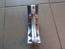 Brzdová čelist česká velká - délka obložení 25 cm - Z5911 - 7745