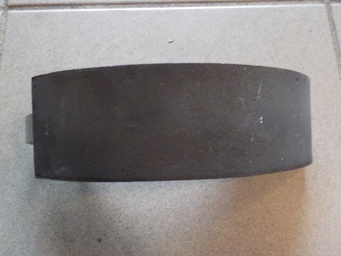 Brzdová čelist česká velká - délka obložení 25 cm - Z5911 - 7745