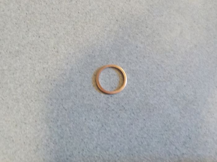 Těsnicí podložka 18x22x1,5 měď