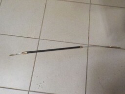 Bowden ruční brzdy - 660 mm - Z5911-6945