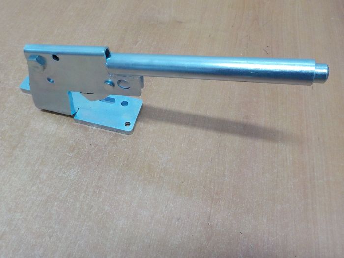 Páka ruční brzdy kompletní - pravá