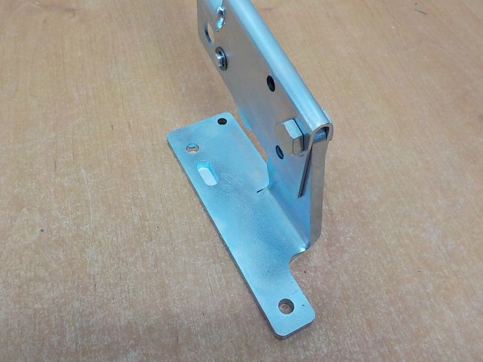 Páka ruční brzdy kompletní - pravá