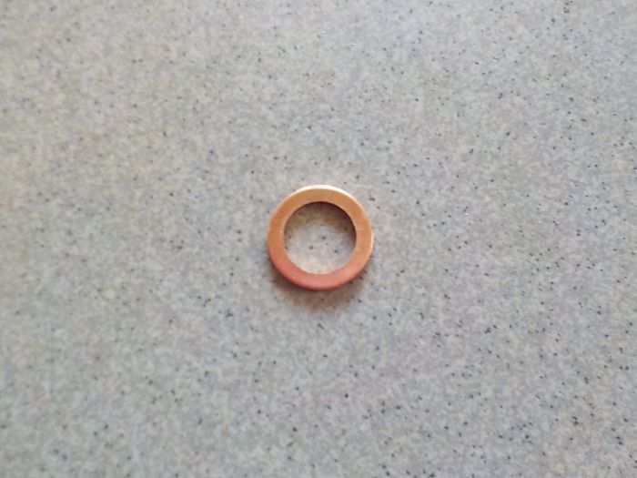 Těsnící kroužek 6x10x1mm měď