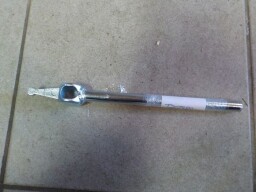 Řadicí páka s vnitřním závitem